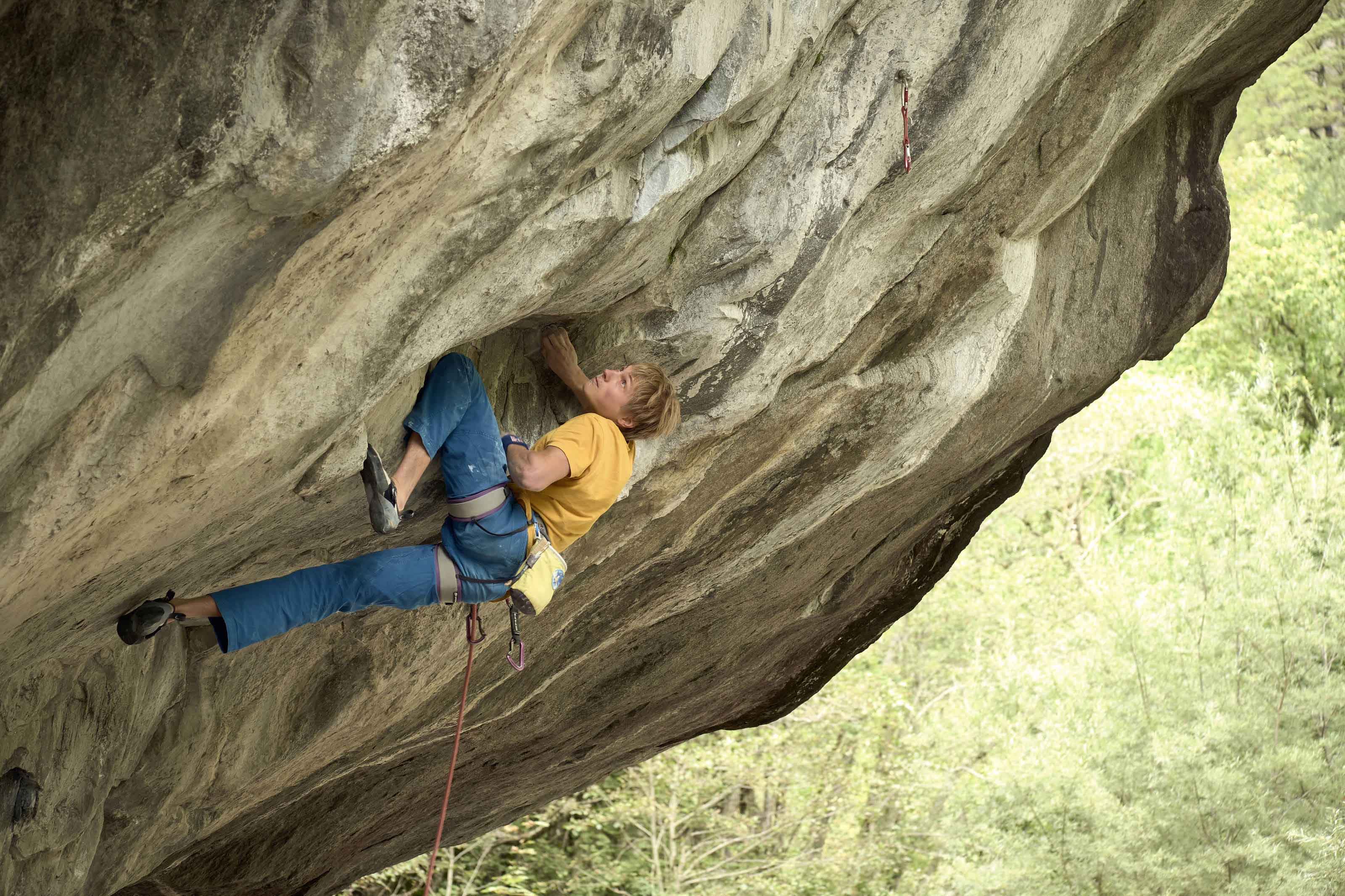 Image for FL Pro Alex Megos Climbs 10 of Switzerland's Hardest Routes...in Six Days